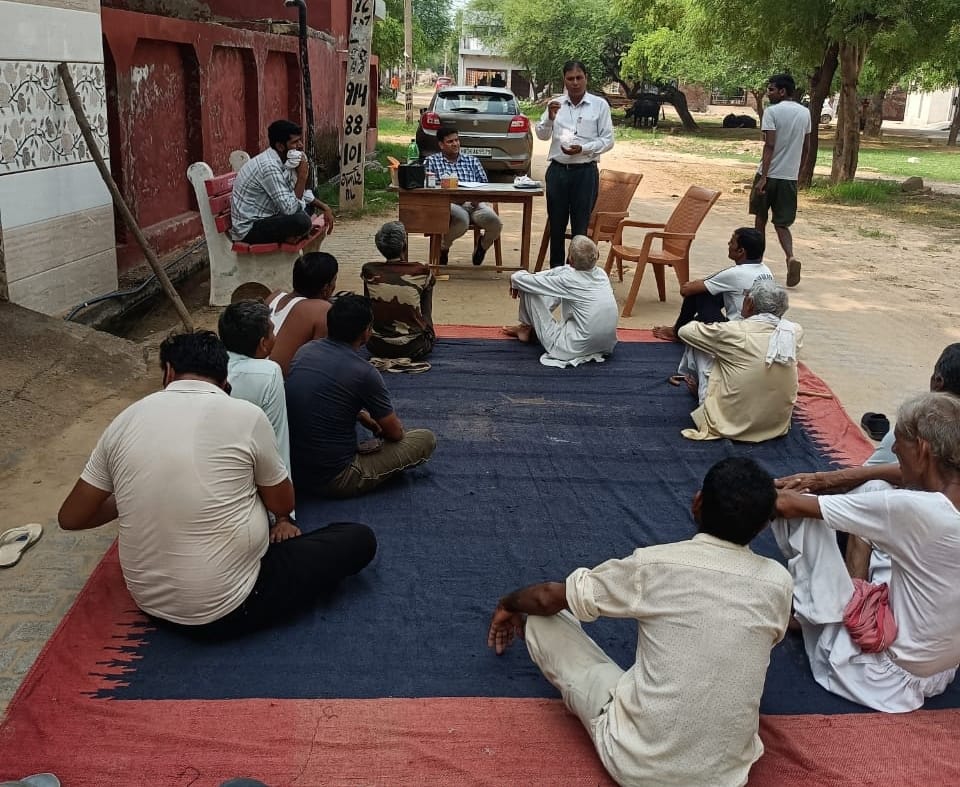Animal owners were made aware in the animal health camp in village Dhauli, 167 animals were treated.