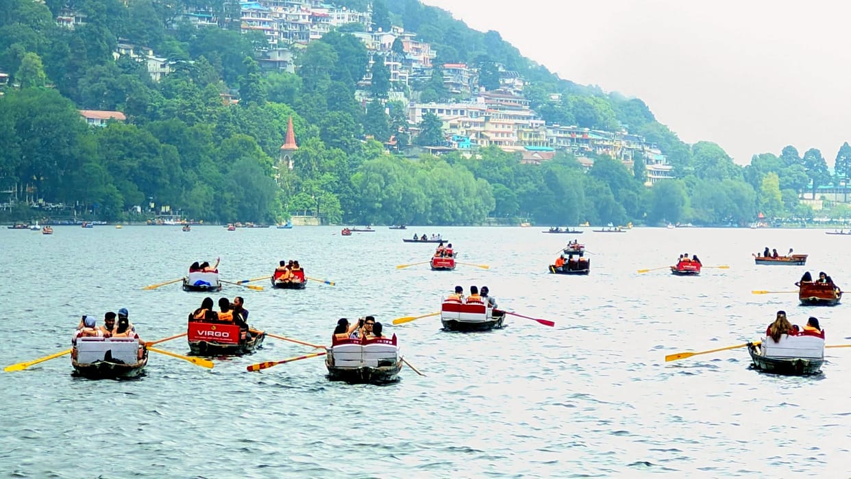 Sunny in the morning, rain in the afternoon in Nainital, arrival of tourists increased