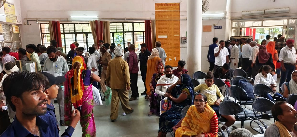 Patients suffering from fever and cough along with diarrhea increased