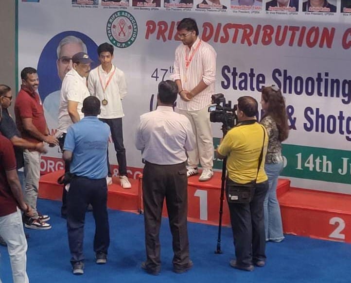KC Pathak won gold, Arham won bronze medal