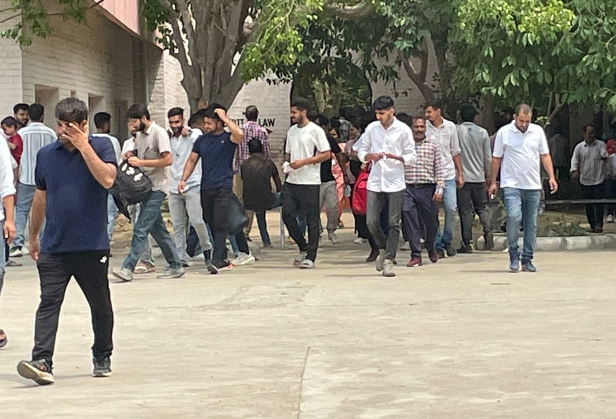 2488 students appeared for PG entrance exam in MDU.