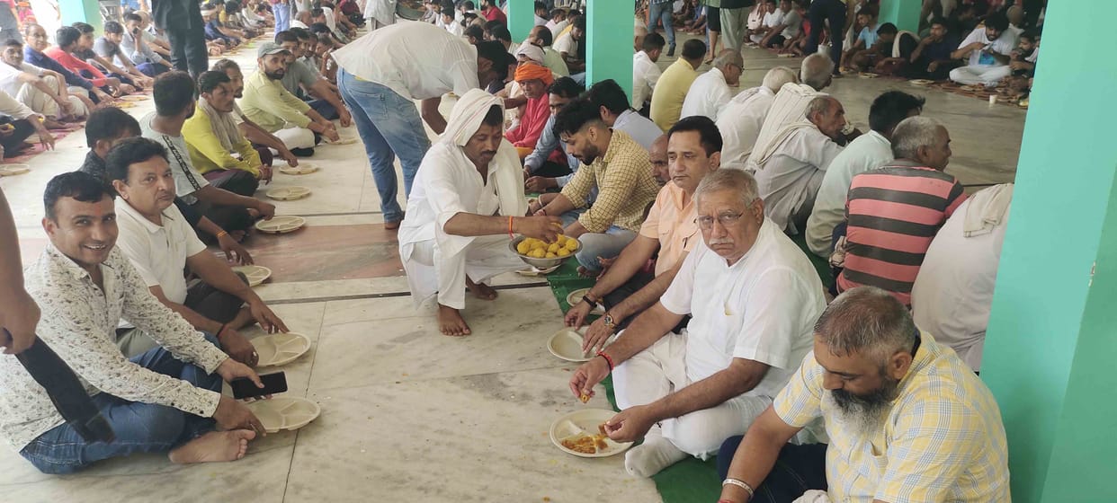 Fair organized at Baba Johad temple in Lowa Khurd