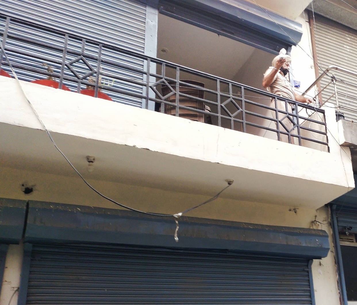 A hideout was set up in a four marla colony to plan the crime.