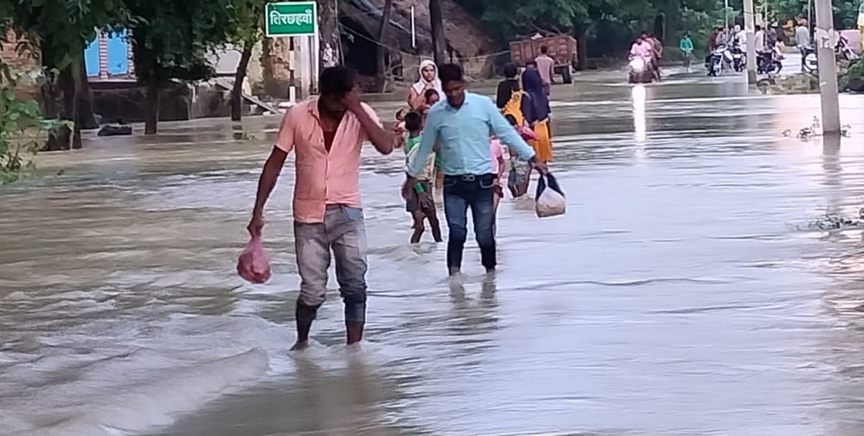 After decreasing, rivers started increasing, above the red mark