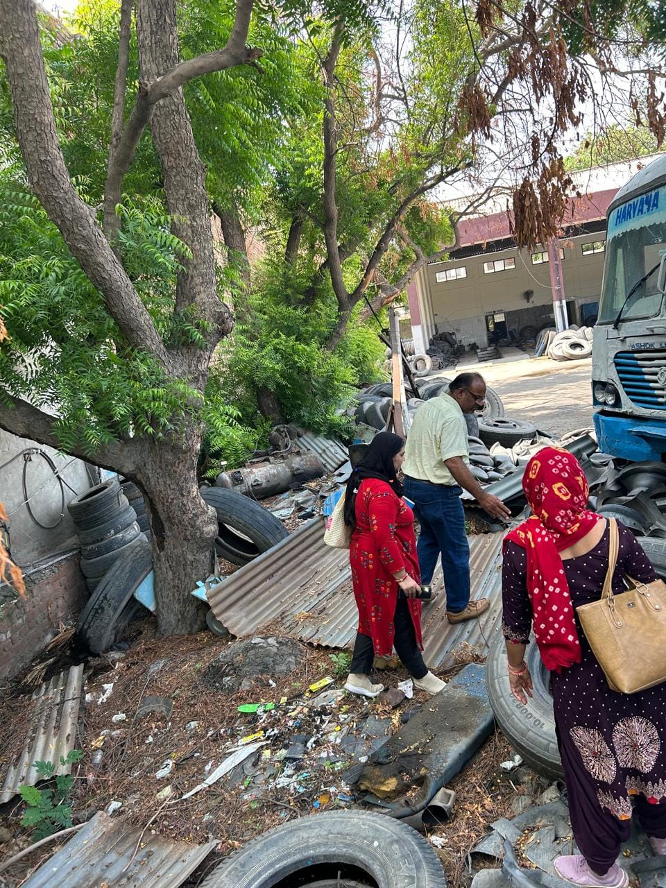 Teams entered the field to prevent dengue and malaria, samples for 190 people