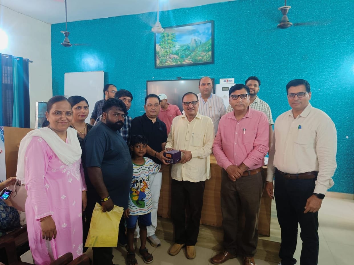 Equipment distributed to 102 disabled students in the district