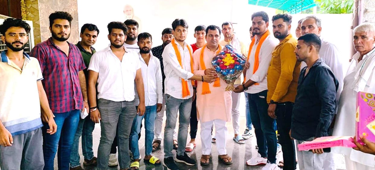 AAP youth unit state secretary Sahil joins BJP