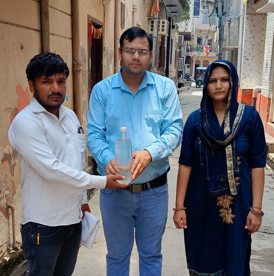 Clean water came to Ward 24, people got relief