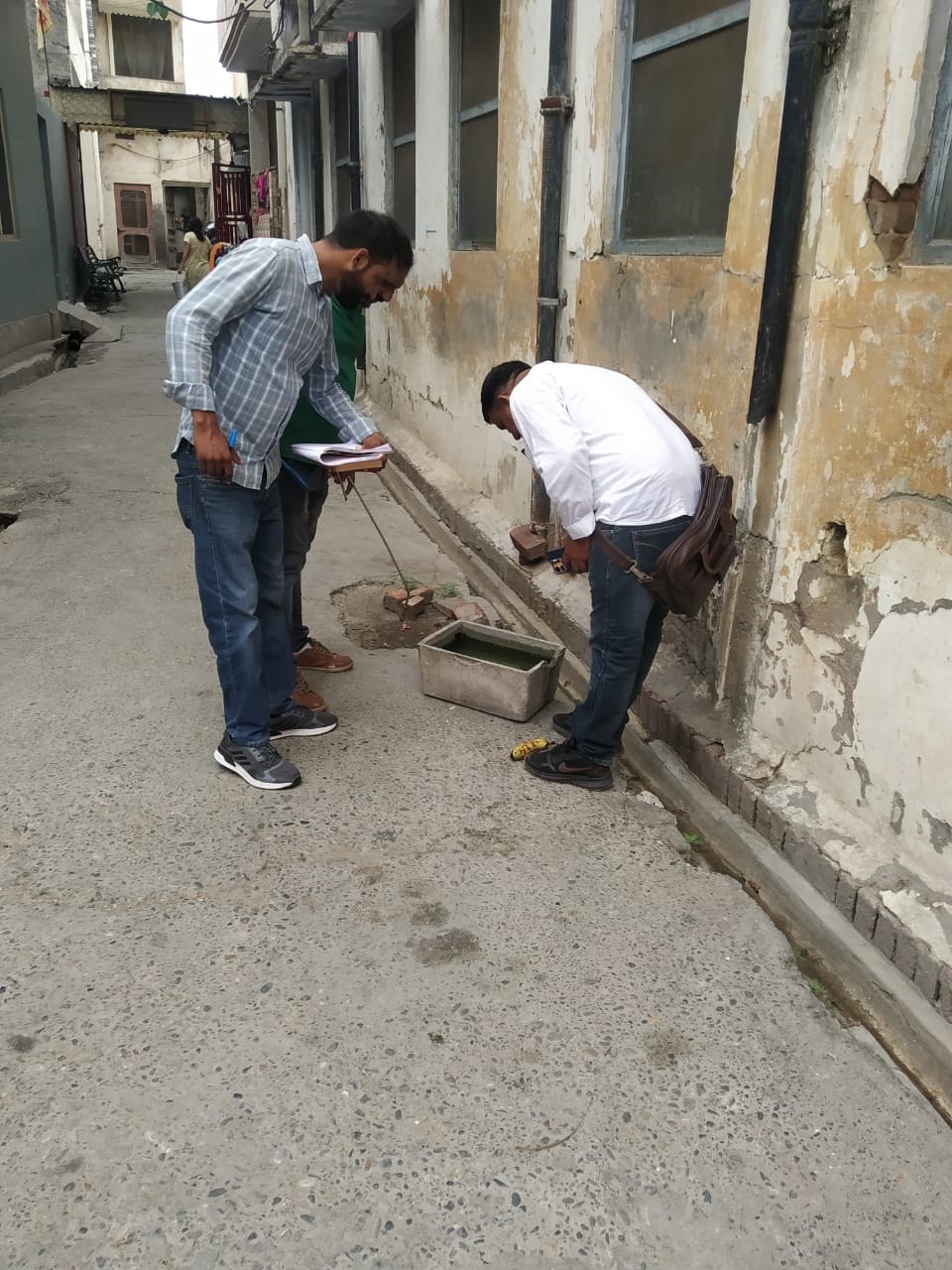 One case of dengue found as soon as sampling started, three positive so far