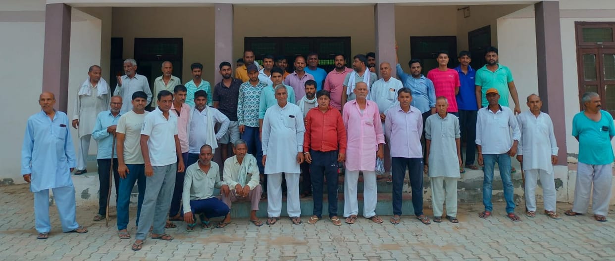 Villagers expressed their anger