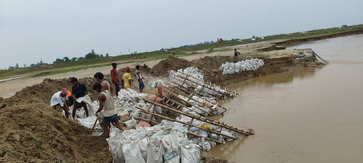 Anti erosion work started at 17 sensitive sites