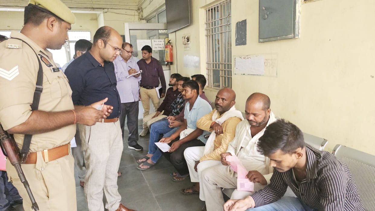 Three outsiders caught at RTO office