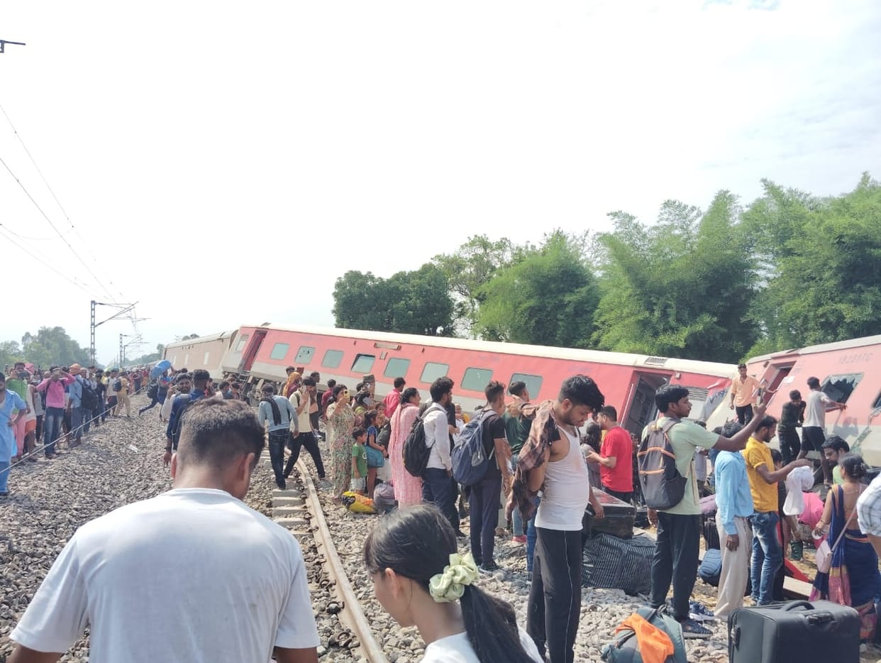 Dibrugarh Express met with an accident