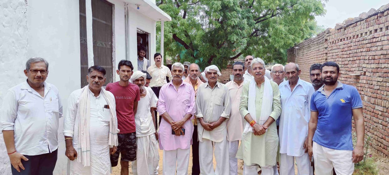Public relations done in villages under Ateli Mange Hisab campaign