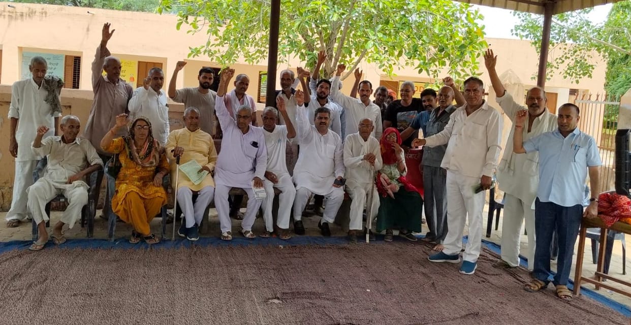 People were invited to the villages regarding the demand for the district headquarters.