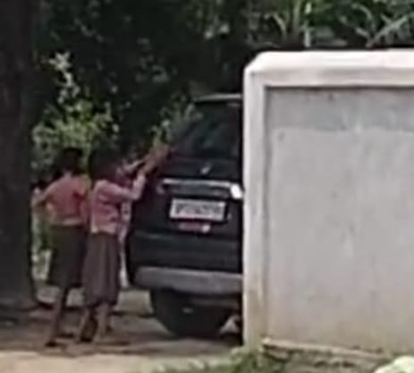 Video viral: Children got the car cleaned in the council school