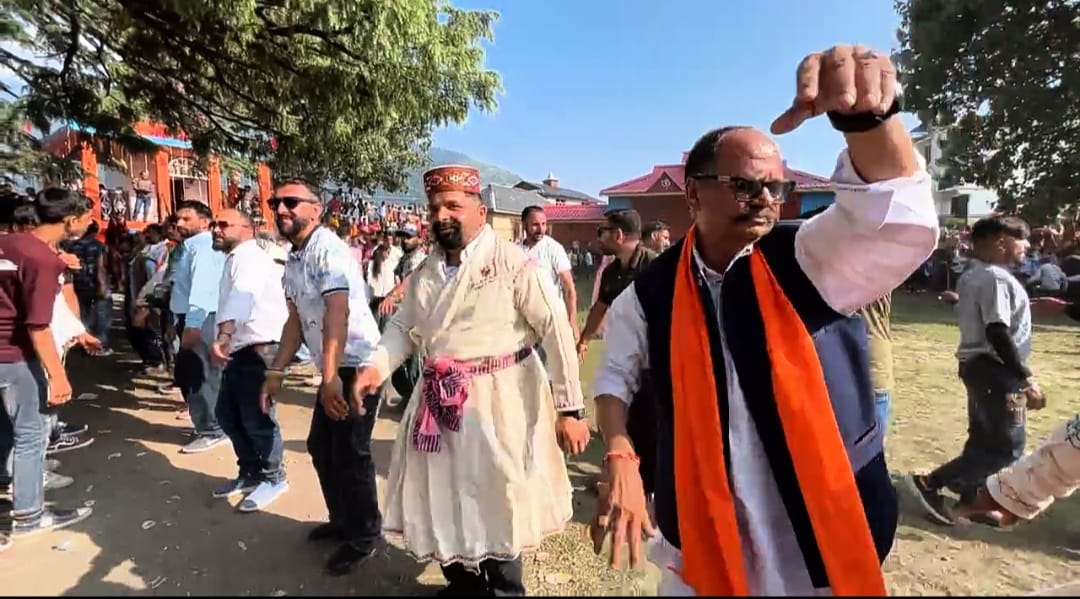 Churahi dance was popular in Jatar fair, MLA also danced