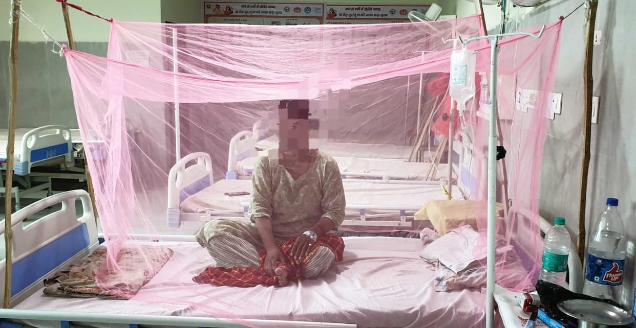 Dengue knocks... first patient admitted in district hospital
