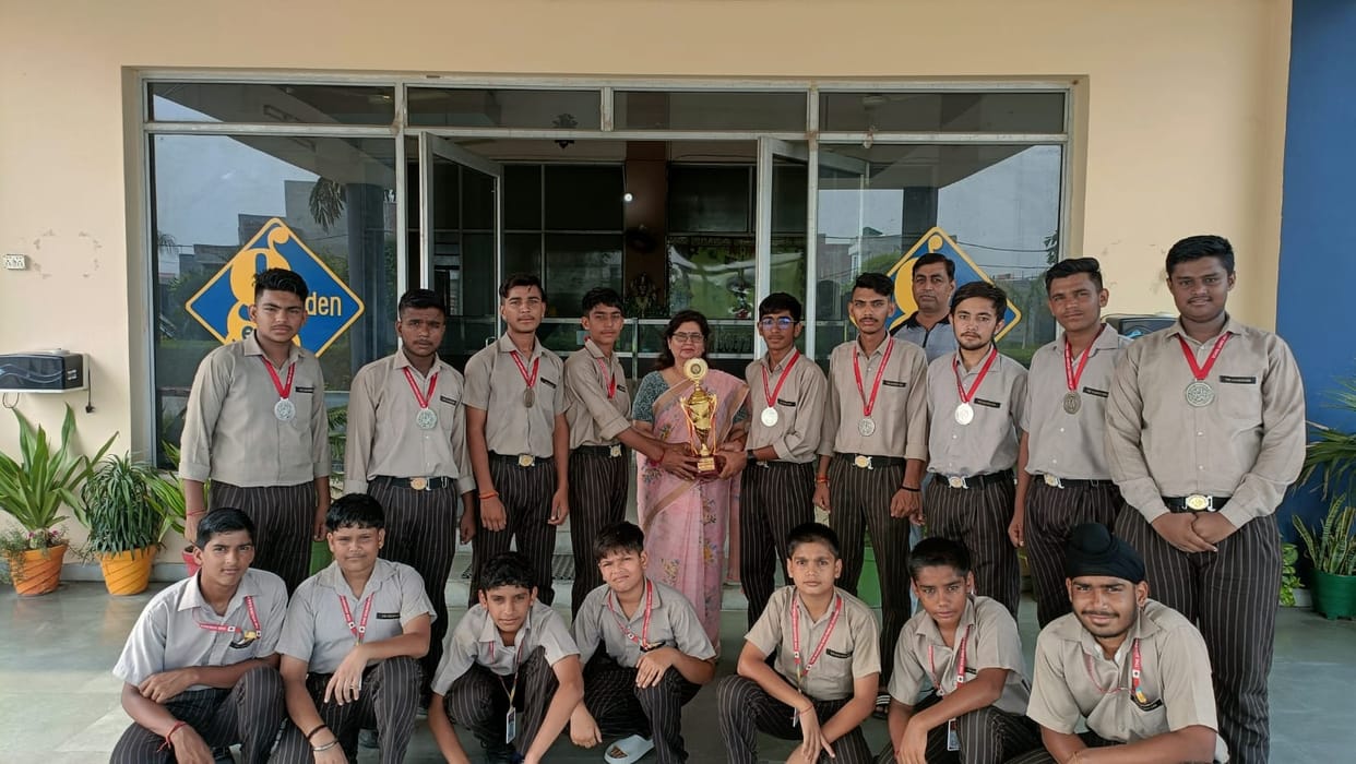 Medal winning players welcomed in Kabaddi competition