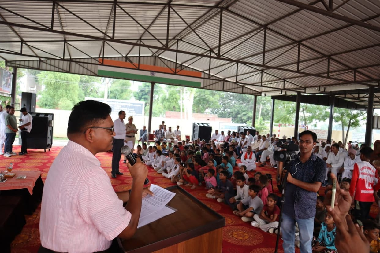 Panchayats of five villages of ADGP district were awarded the honor of drug free village.