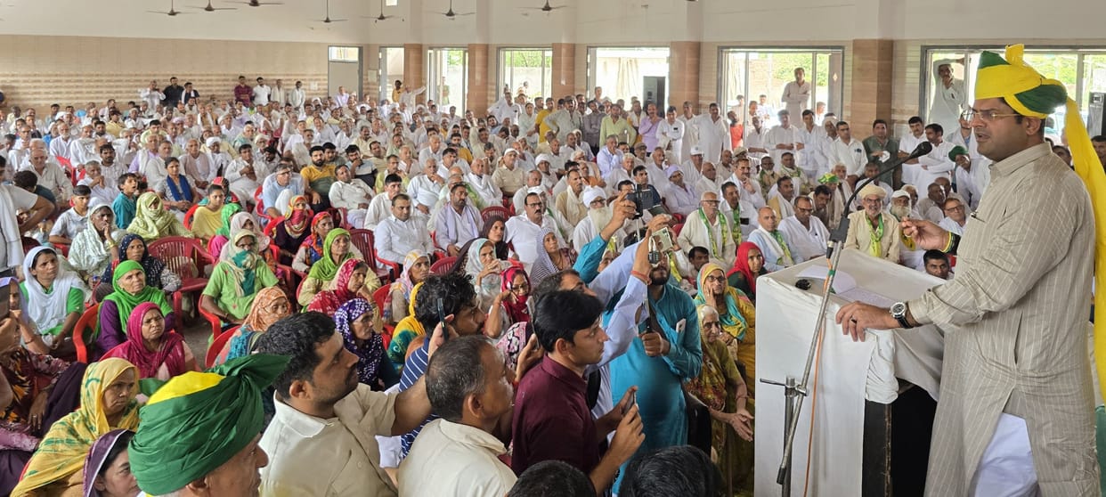 Dushyant Chautala said in the district level workers conference of JJP
