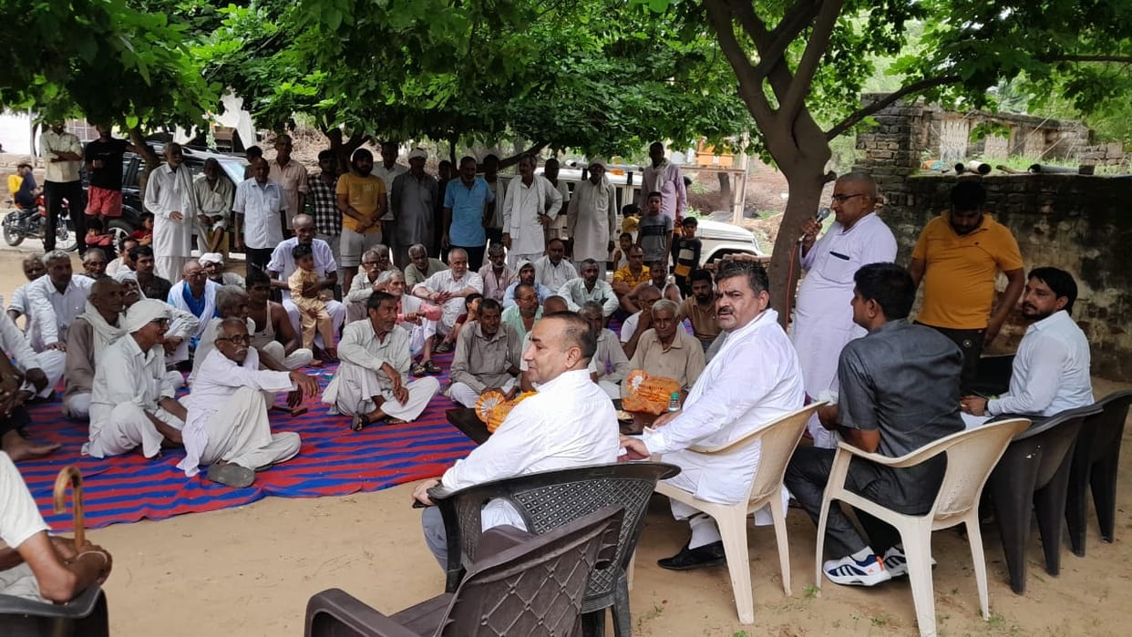 Visited villages with demand for district headquarters