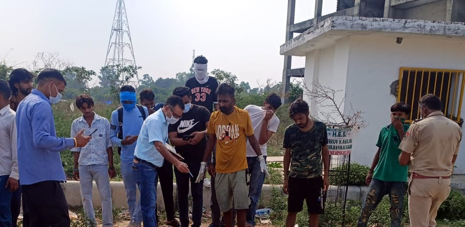 Decomposed body of a person found in an empty place in Sector-10