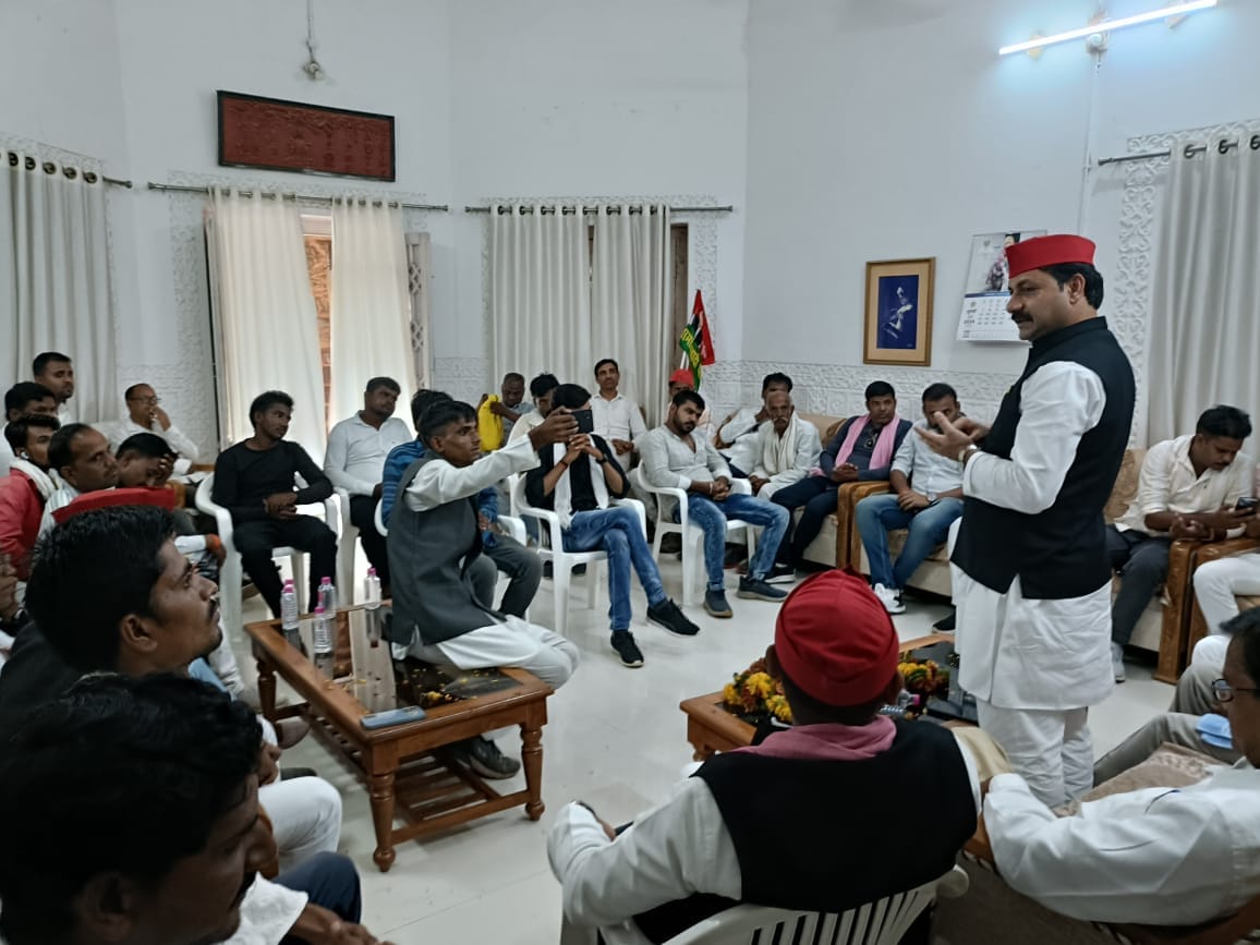 SP state president reached Damoh, said double engine government still no development visible