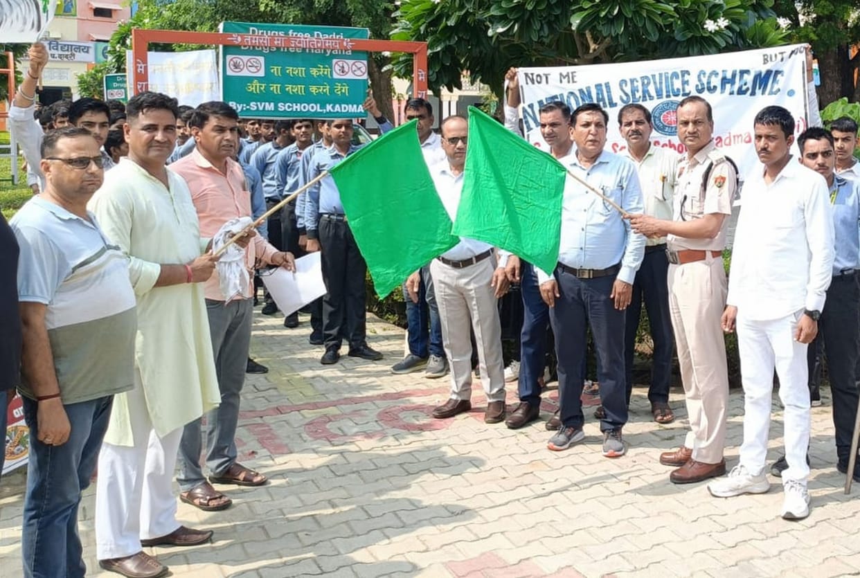 Made to take oath to stay away from drugs