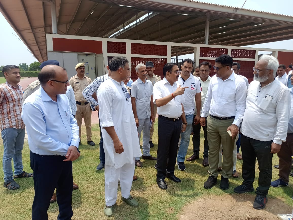 CM Nayab Saini in Sirsa today, Deputy Commissioner visited the venue