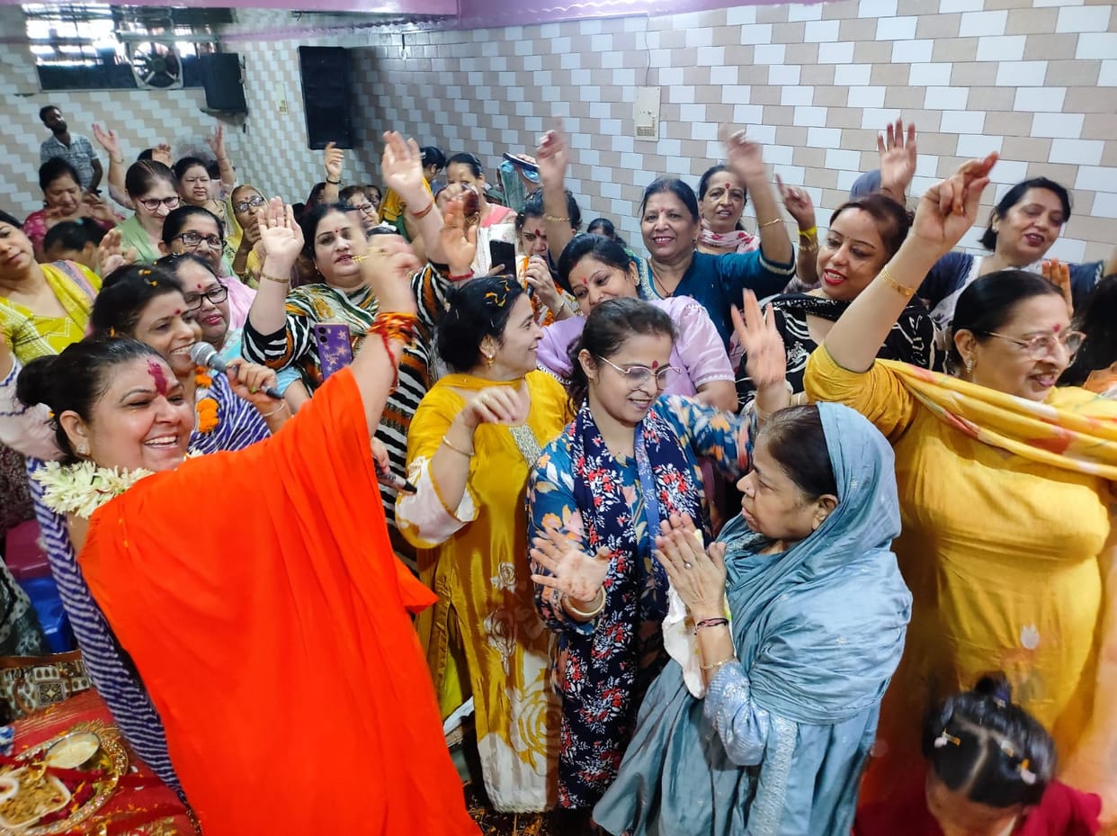 On Guru Purnima, I bowed my head and took blessings from my teachers