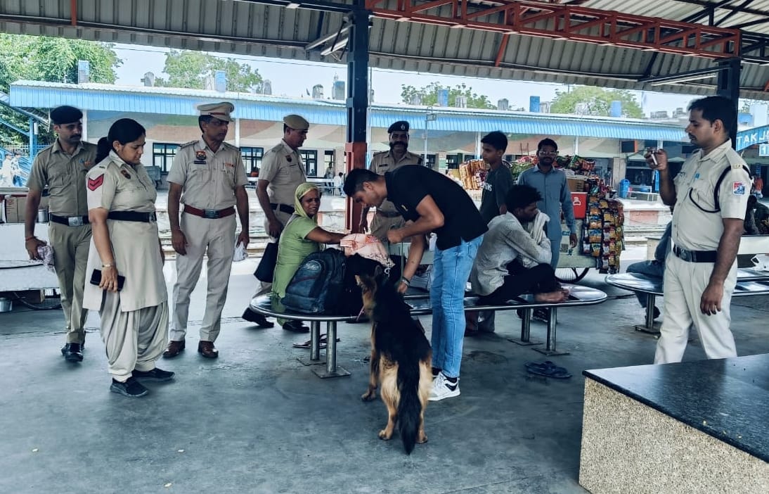 Railway police launched a campaign to check narcotics