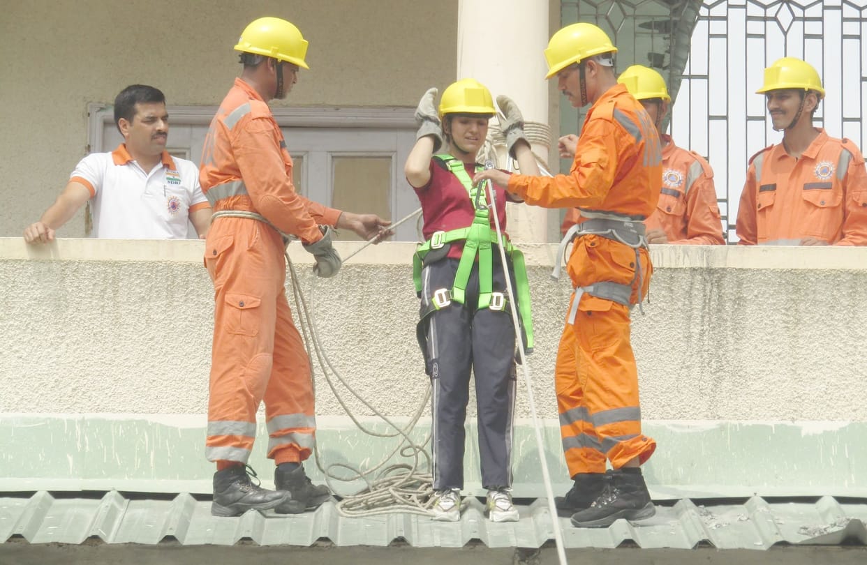 Completion of training camp for disaster friends