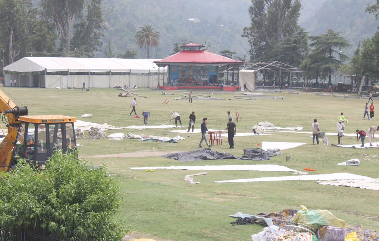Administration will cut dry trees around Chaugan Ek