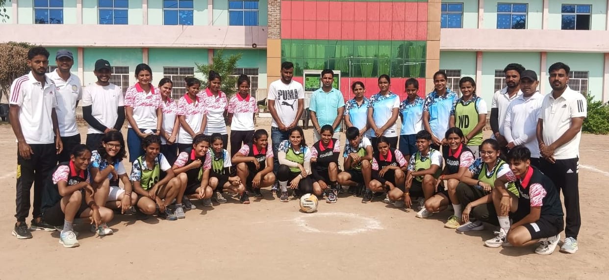 Rohtak's team became first by defeating Sonipat in Haryana State Senior Netball Competition.