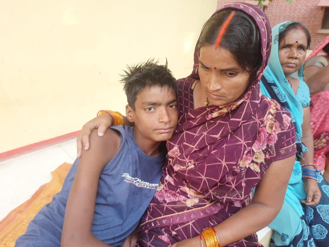 Eighth class student beaten by elders