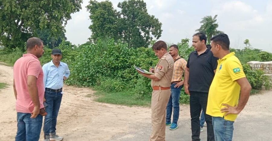 Crime Branch visited the crime scene and questioned the villagers