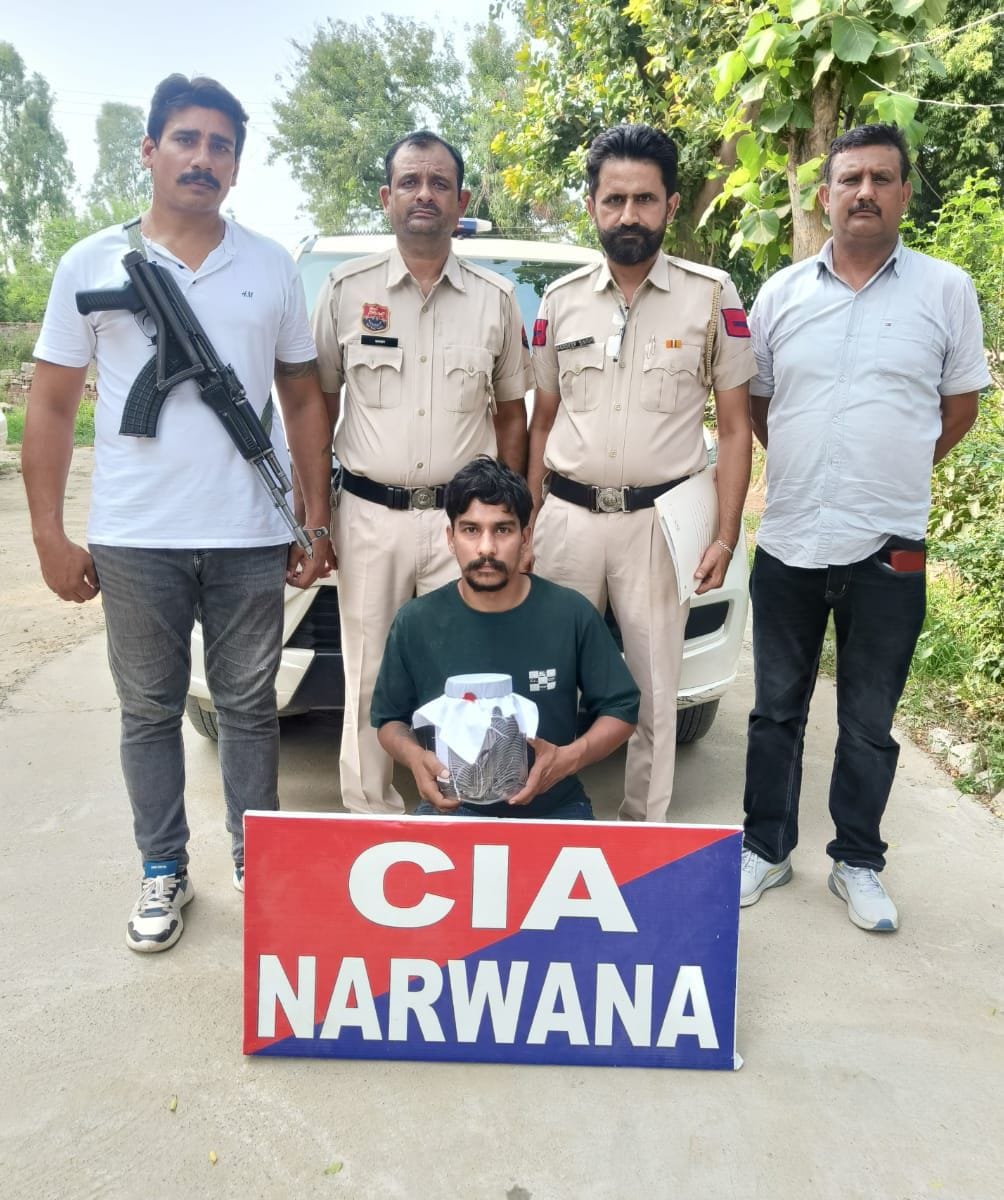 Fugitive arrested with illegal pistol