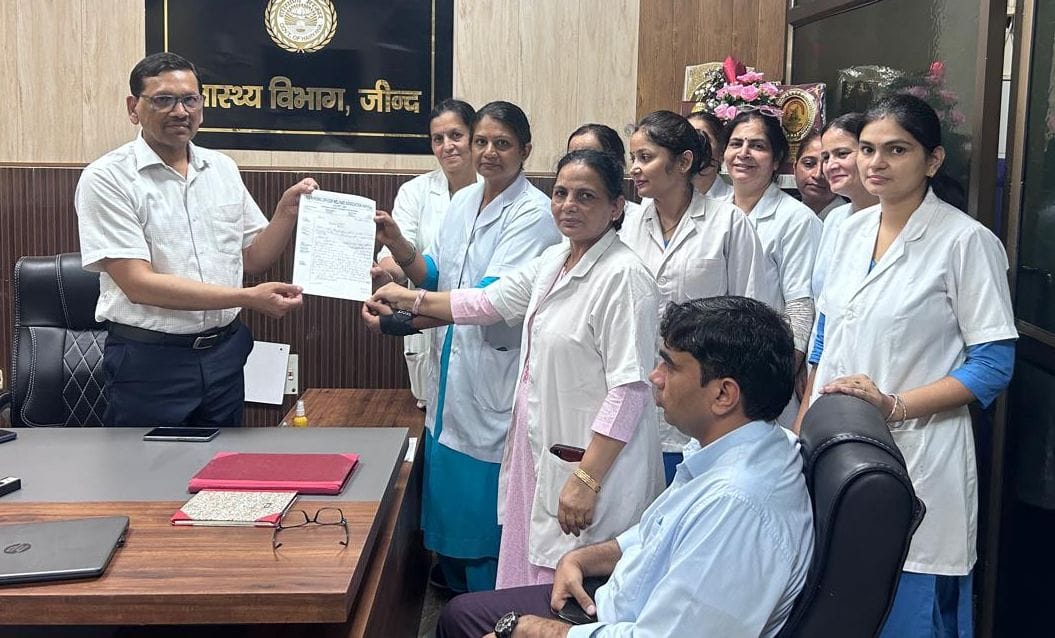 Now all nursing officers are also on the path of movement