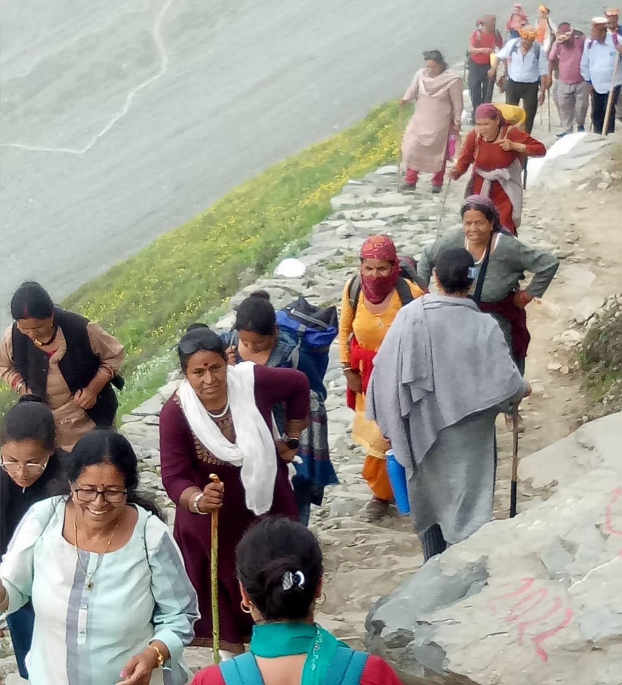 Hundreds of Shiva devotees took a dip of faith on the first Monday of Sawan.