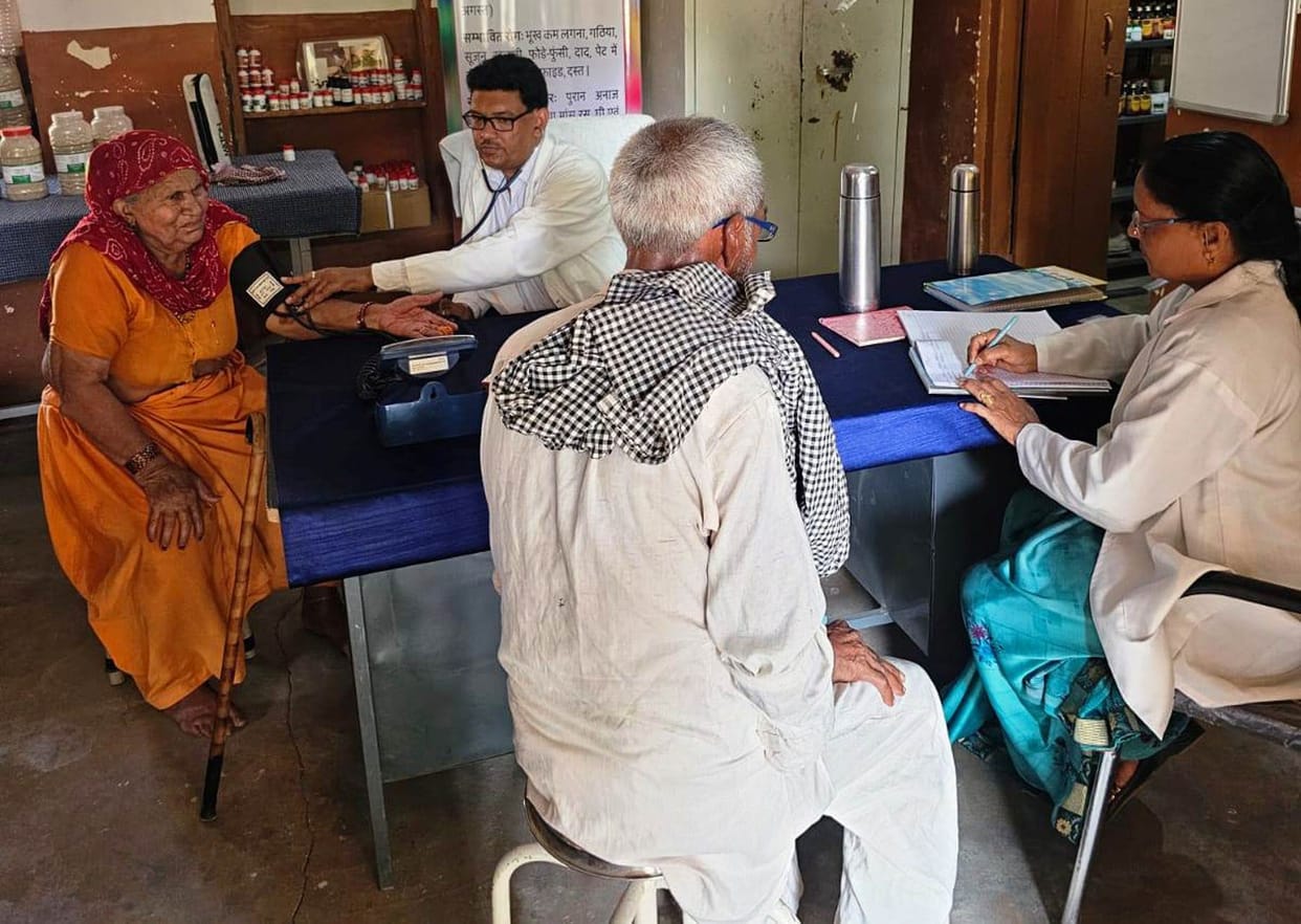 Patients got tested in free AYUSH camp