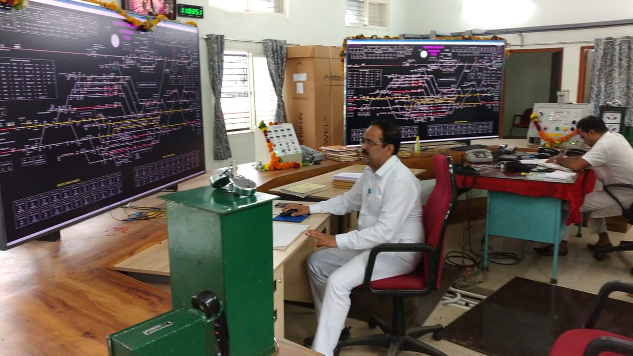 Khandwa: Yard remodeling work is over at Khandwa station