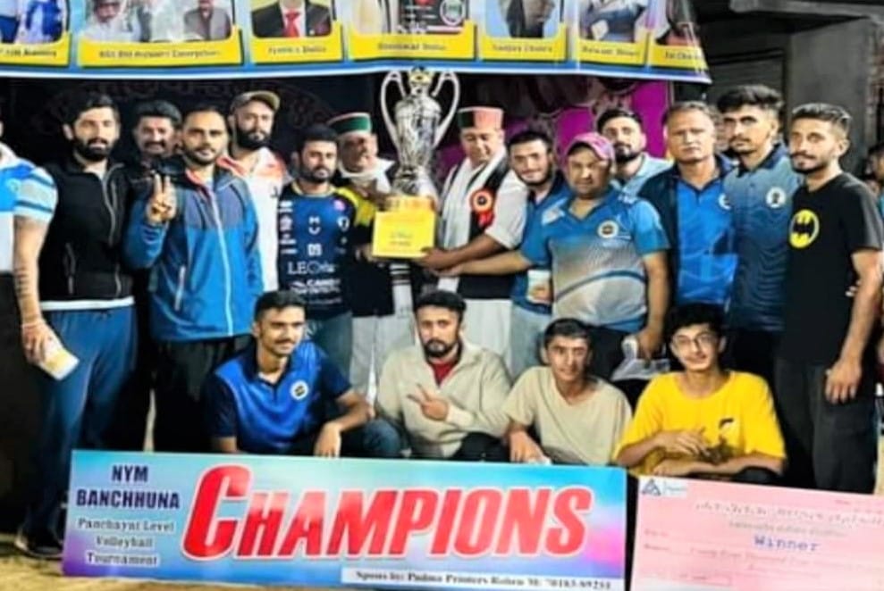 Kathasu won Panchayat level volleyball competition