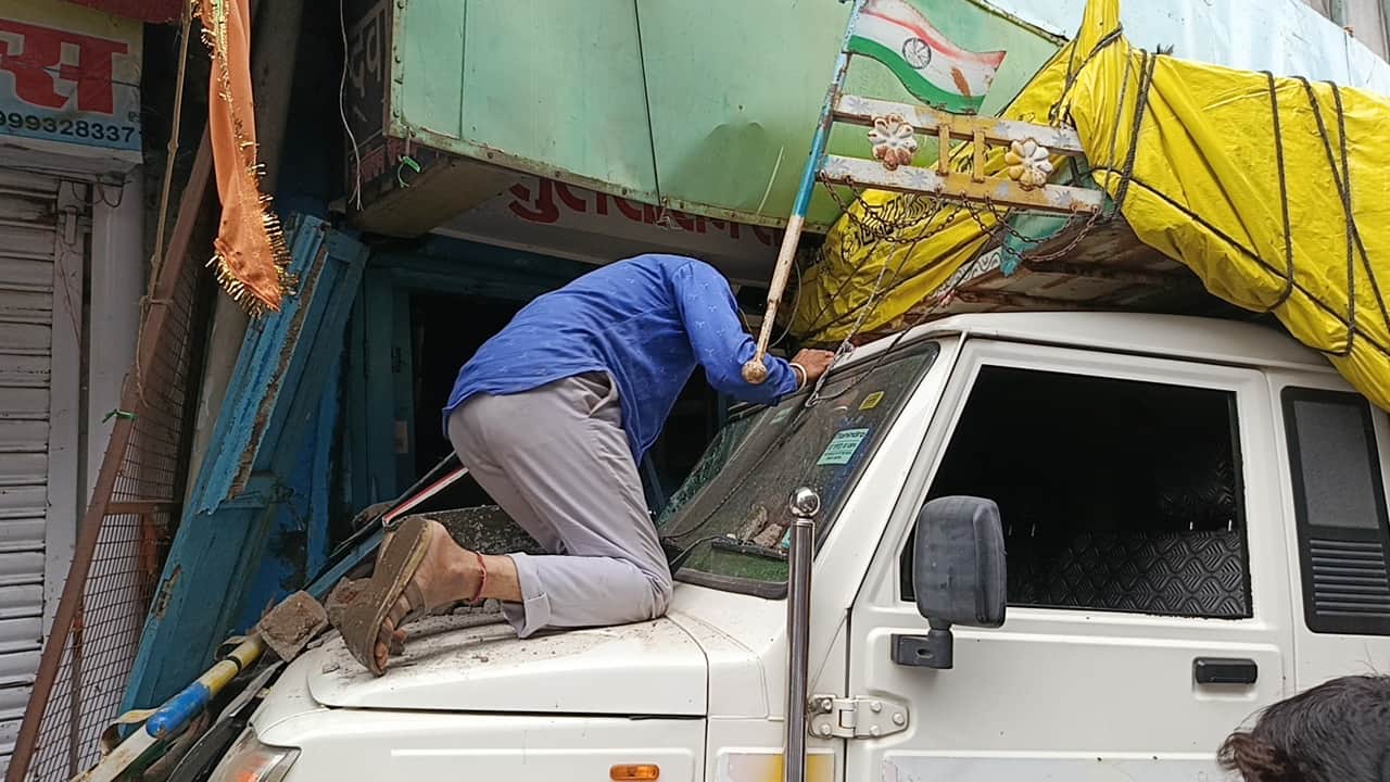 राजगढ़ में हादसा