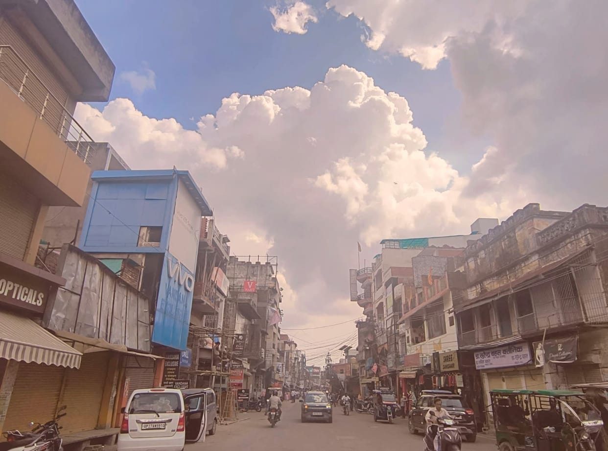 It will be cloudy, no relief from humidity