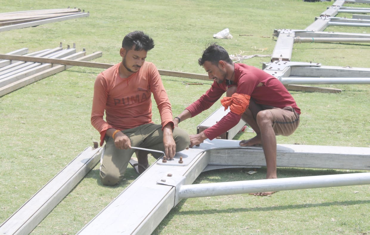 Contract for cleaning Chaugan Ek given for four and a half lakh rupees