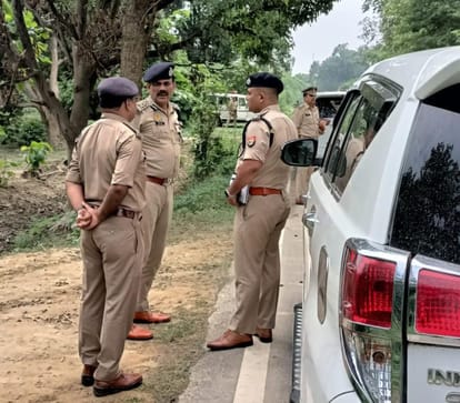 IG investigated the scene of robbery