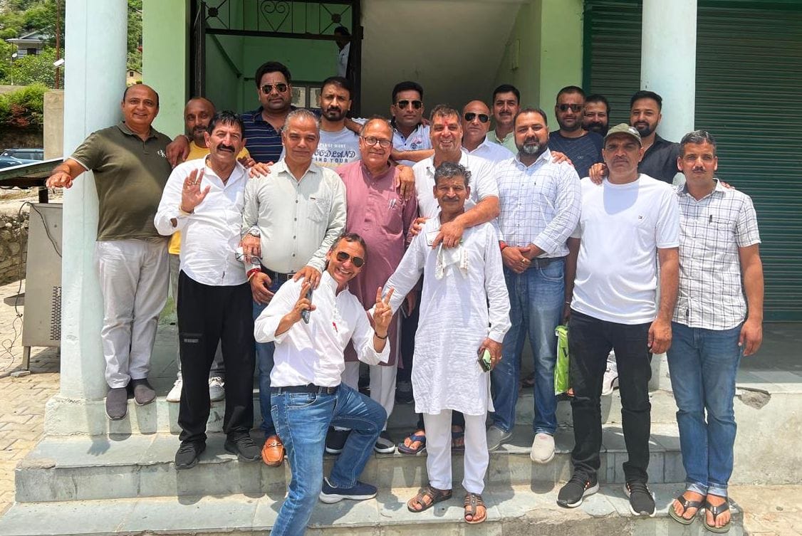 Karmchand Thakur became the President of Khegsu Vegetable Market Agent Association.