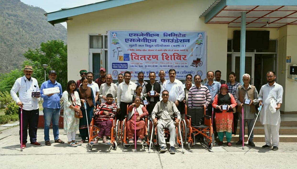 Luhri project distributed assistive devices to the disabled