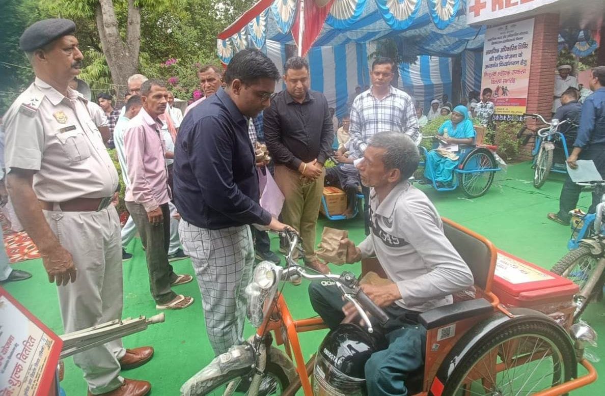 DC distributed prosthetic limbs and assistive devices to 270 disabled persons